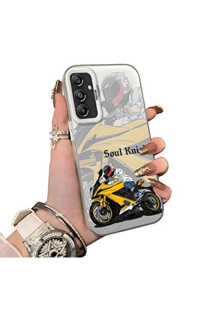 ucuc حافظة سيليكون متوافقة مع هاتف سامسونج جالاكسي M34 ذات حافة صلبة ومضادة ل...