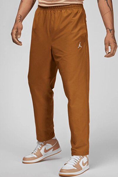 Nike Pantaloni tăiați pentru bărbați Jordan Essentials Pantaloni de sport țesuți pentru bărbați, maro deschis