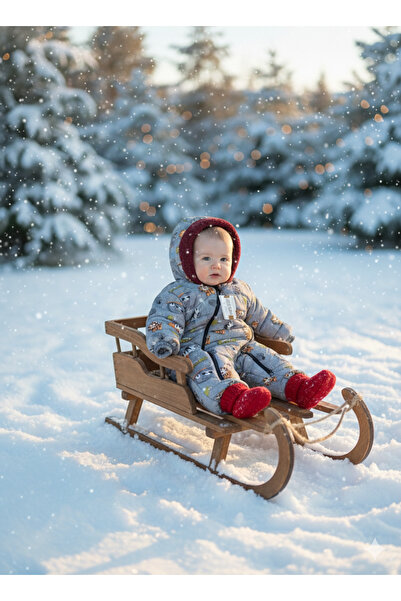 Monttini Bebek astronot figürlü tulum