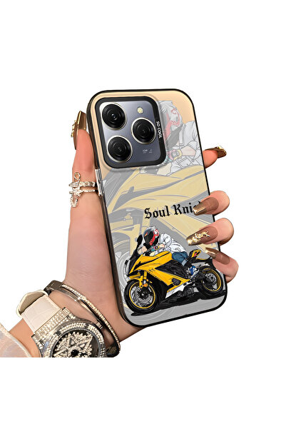 ucuc حافظة تكنو سبارك 20 برو 5G متوافقة مع الحافة السيليكونية الصلبة والظهر ا...