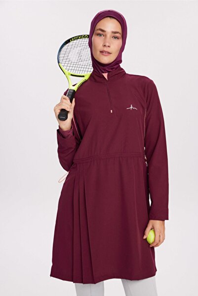 Haşema Active H-Per Fit Purple Tesettür Top pentru tenis ACT-43