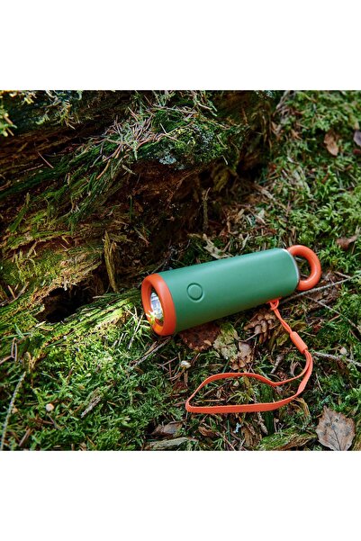 IKEA elle çalışan LED fener, yeşil-turuncu