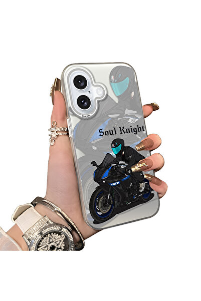 ucuc حافظة مضادة للسقوط من السيليكون المتوافقة مع هاتف iPhone 16، بتصميم سيار...