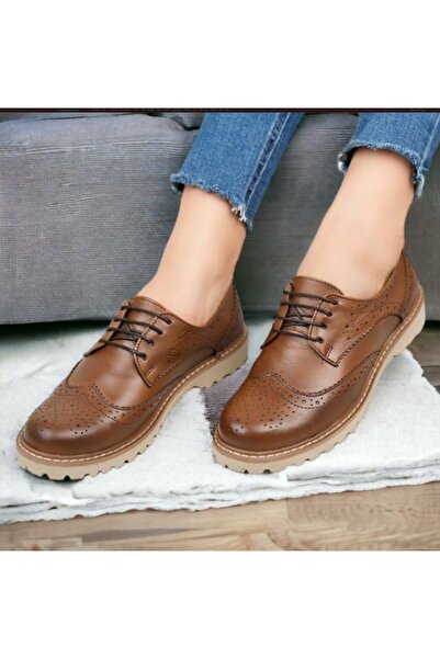 HAŞİM Genuine Leather Casual Women's Shoes