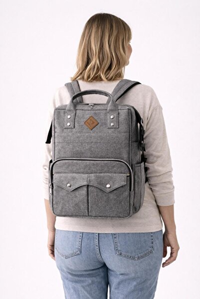 luqqa baby Mother Baby Care Bag Backpack – Multi-Compartment, Thermal Bottle ...