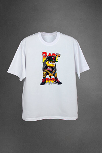California ST 100% Cotton Custom Design Bad Boy Printed Men's Oversized T-Shirt