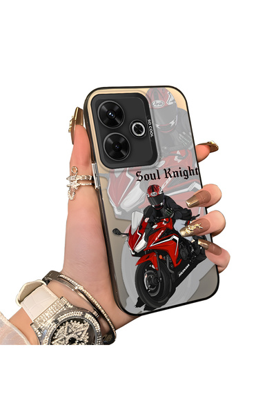 ucuc حافظة Xiaomi Redmi 13 المتوافقة مع الحافة السيليكونية الصلبة والمضادة لل...