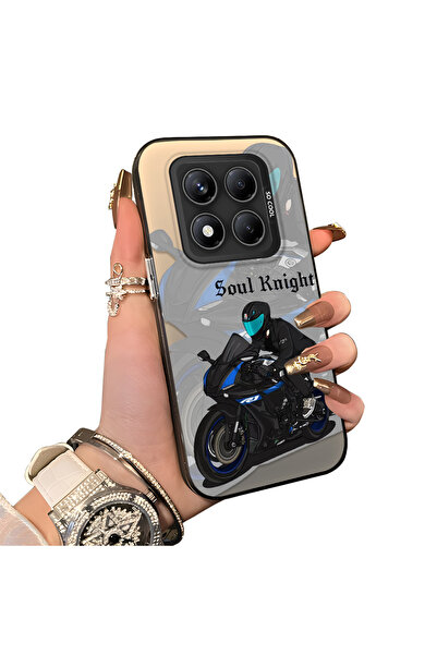 ucuc جراب هاتف شاومي ريدمي نوت 14 برو 4G متوافق مع السيليكون بحواف صلبة ومضاد...