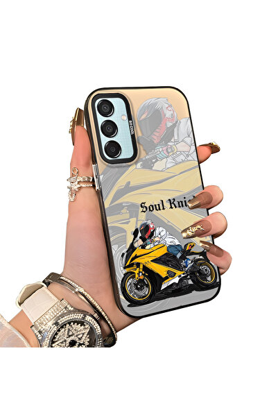 ucuc حافظة سامسونج جالاكسي M15 متوافقة مع الحافة السيليكونية الصلبة والمضادة ...