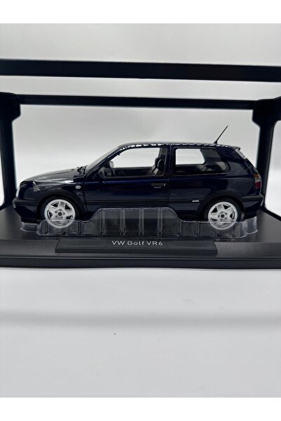 Norev Volkswagen Golf MK3 VR6 1:18 Ölçekli Koleksiyonluk Model Araba – Gece Mavisi - Detaylı İç Tasarım