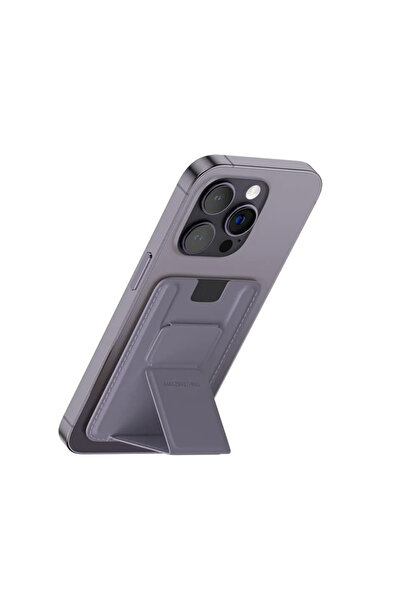 Amazingthing اميزنق ثينق- حافظة ا سموثي برو مغناطيس مع ستاند -بنفسجي