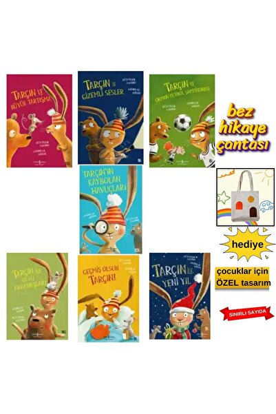 TÜRKİYE İŞ BANKASI KÜLTÜR YAYINLARI Tarçın ile Macera Başlasın! | 7 Kitaplık ...
