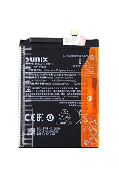 Sunix Xiaomi Redmi 8A Battery