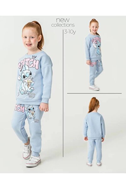 Özeniş Stitch Printed Girl's Set