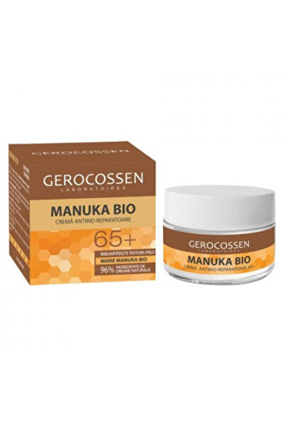 GEROCOSSEN Manuka Bio crema antirid reparatoare 65+, 50ml