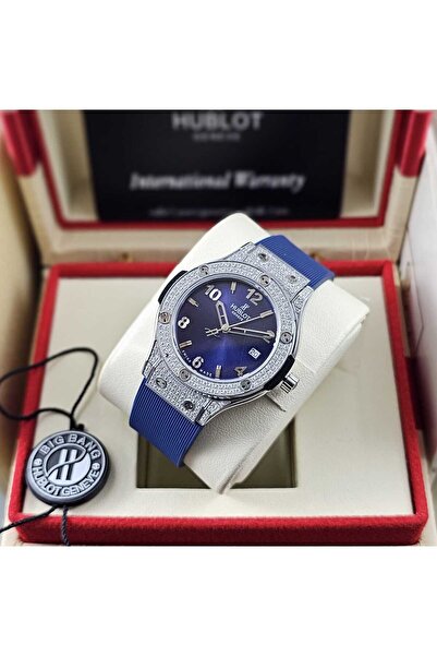 Hublot Hublot Big Bang Steel Diamond Watch - Beaded Bezel, Dial, Numbers