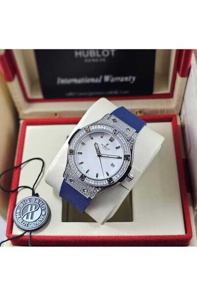 Hublot Hublot Big Bang Steel Diamond Watch - Zircon Bezel, Dashed Dial