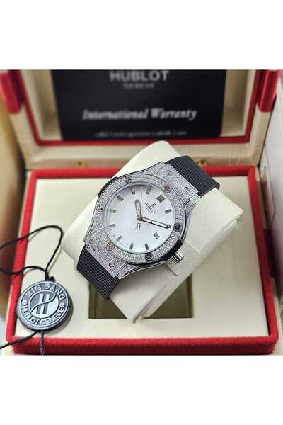 Hublot Hublot Big Bang Steel Diamond Watch - Bezel, Dial, Dashes