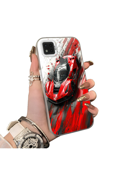 ucuc حافظة Xiaomi Poco C31 متوافقة مع الحافة السيليكونية الصلبة ذات الظهر الص...