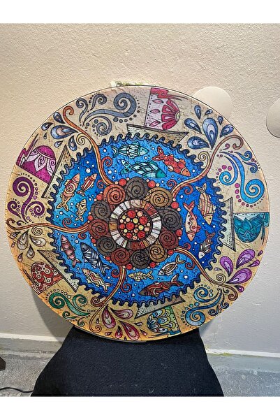 Sama erbane,orjinal iran 53 cm zilli,plastik derili