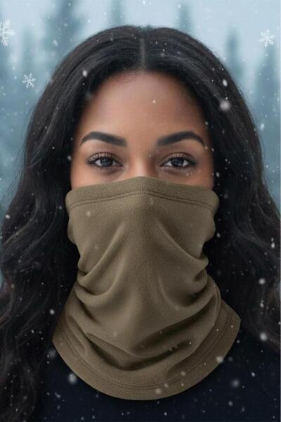 SINGLE SWORD طوق الرقبة والقبعة القطبية للجنسين - واقي شتوي متعدد الوظائف للطقس البارد