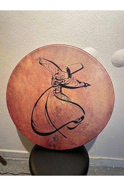 Sama erbane,orjinal iran 53 cm zilli,plastik derili