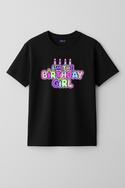 mixxi fashion Birthday Girl Birthday Happy Birthday Happy Birthday B Printed ...