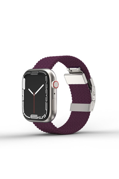 Amazingthing اميزنق ثينق- سوار ساعة ابل مقاس 41 قماشي- بنفسجي