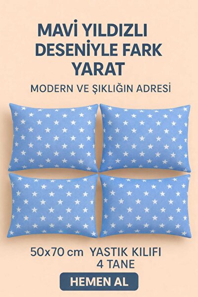 Loova 4 komada Jastučnica 100% pamuk u Sa deznom 50*70 cm veličine, okrugli, ...