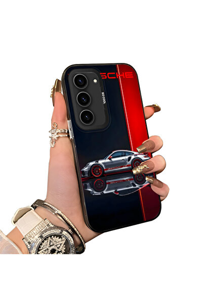 ucuc حافظة سامسونج جالاكسي S23 متوافقة مع الحافة السيليكونية الصلبة ذات الظهر...