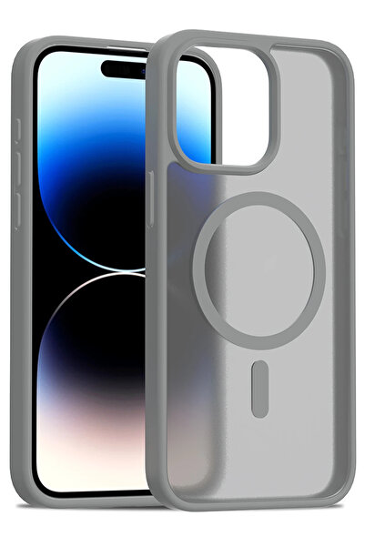 Joko 1610552747 غطاء جوتا ماج سيف لهاتف آيفون 15 برو ماكس - (175205) رمادي تيتان