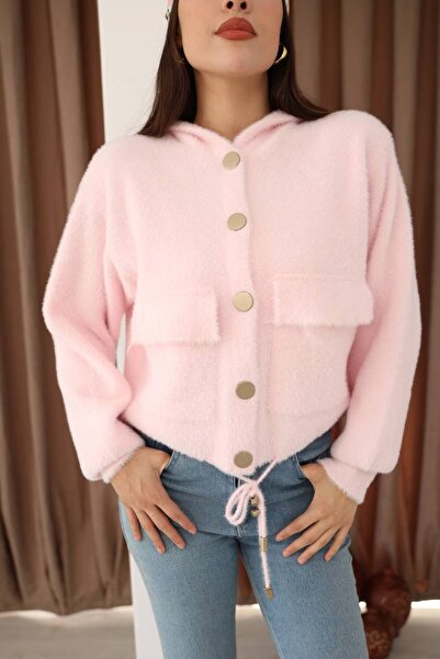 BOMONTI MARKALARIN MARKASI Sakallı triko Düğmeli Triko