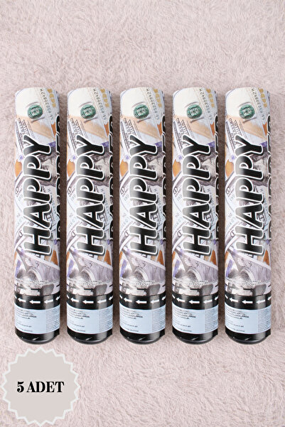 Mortex 5'li Dolar Konfeti 30 cm - Kına, Düğün, Bride, Nikah, Parti, Nişan, Do...