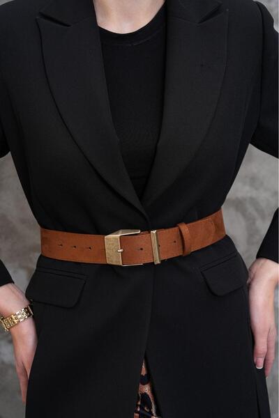 MODAM HİFA Curea de damă din piele intoarsa cu catarama antică Curea pentru pantaloni Curea pentru rochie Curea pentru talie Curea pentru cămașă Curea pentru haină