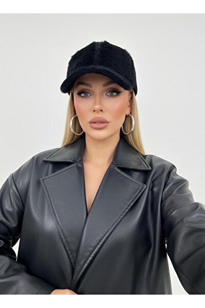 Goldmine Kadın Yumuşak Peluş Cap Şapka