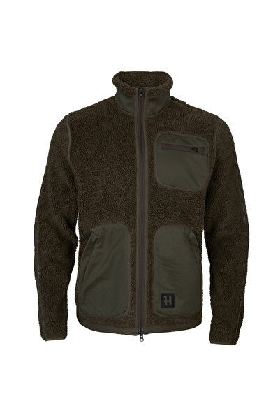 Harkila Rurik Teddy Fleece Jacket, Shadow Grey