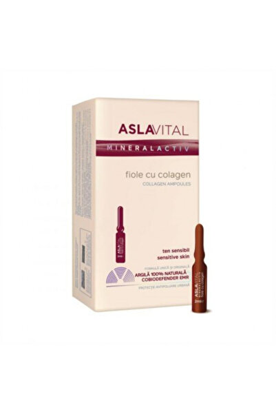 Farmec Aslavital Mineralactiv fiole cu colagen 10x2ml Zephyr Labs
