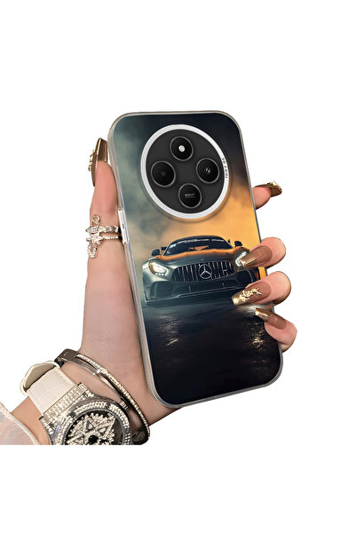 ucuc جراب هاتف شاومي ريدمي 14C متوافق مع شبكة الجيل الرابع، مصنوع من السيليكو...