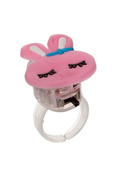 Bibilel Inel cu luminițe pentru copii, model iepuraș, mărime reglabilă, multi...