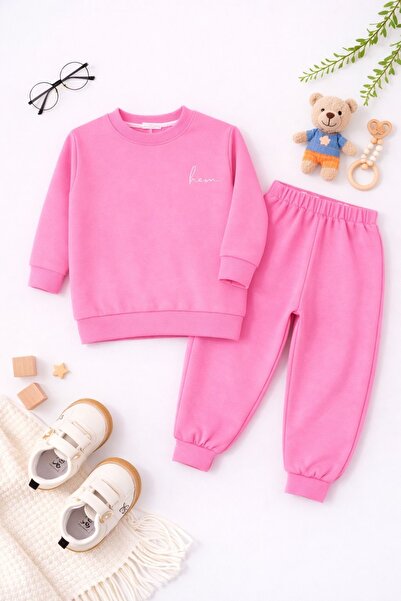 tunays shopping طقم أطفال من قماش قطني عضوي 100% بخيطين