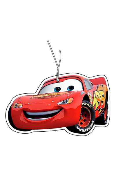 bikoku Şimşek Mcqueen Tasarımlı Dekoratif Oto Araç Kokusu ve Aksesuarı