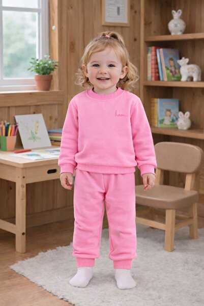 tunays shopping طقم ملابس علوي وسفلي للأطفال من الجنسين مصنوع من القطن العضوي...