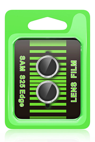 NewFace 1615447747 عدسة كاميرا سامسونج جالاكسي S25 إيدج ريز ميتال (164754) - فضي