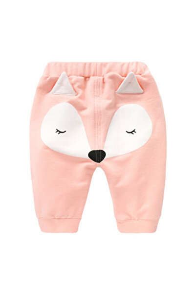 Superbaby Pantalonasi roz fara botosei - Vulpita