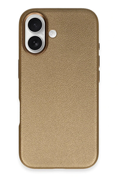 Joko 1614000747 غطاء آيفون 16 وندر من الجلد مع تقنية ماج سيف (200040) - برونزي