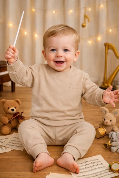 tunays shopping Set de îmbrăcăminte pentru copii, 100% bumbac organic, 2 fire...