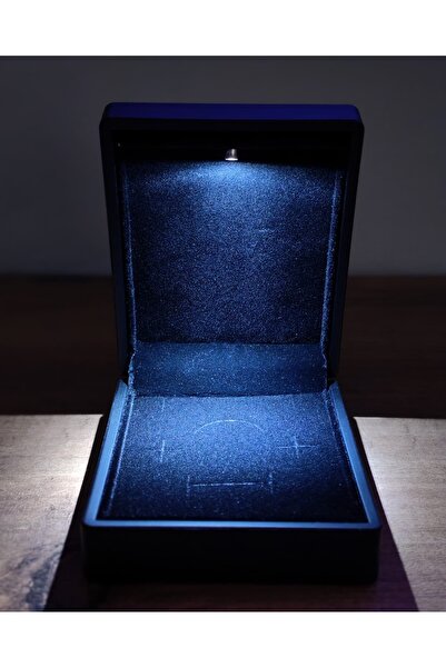 TALMİRA IŞIKLI KOLYE KÜPE YÜZÜK BİLEKLİK SET KUTUSU