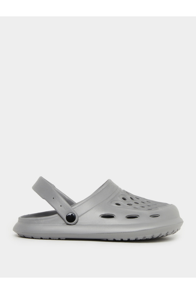 Styli Men Grey Slip-On Clogs