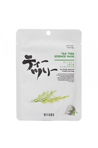 Mitomo Tea Tree Facial Mask, 26 g