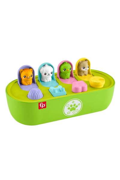 FISHER PRICE Şirin Dostlar Fırlayan Mini Figürler Aktivite Oyuncağı JDL66